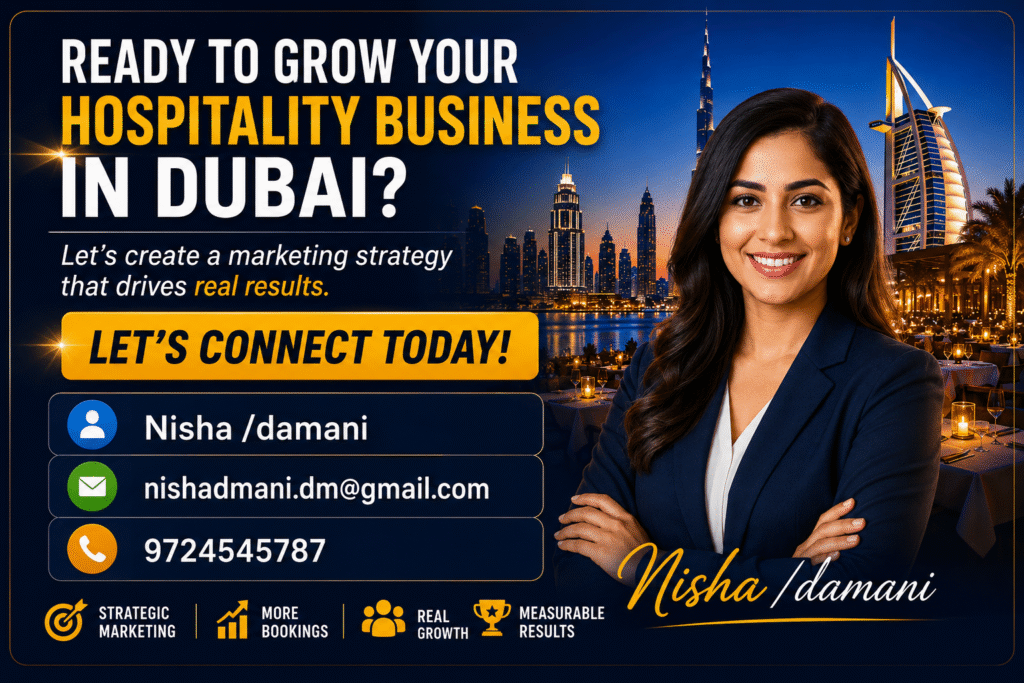 Boost Your hospitality business in Dubai
