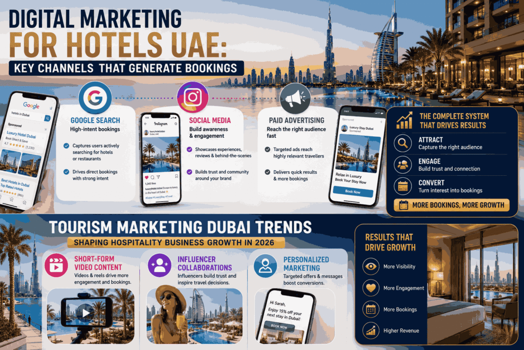 Digital marketing for hotels UAE Key channels that generate bookings (1)