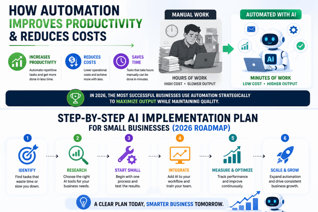 How automation improves productivity and reduces costs
